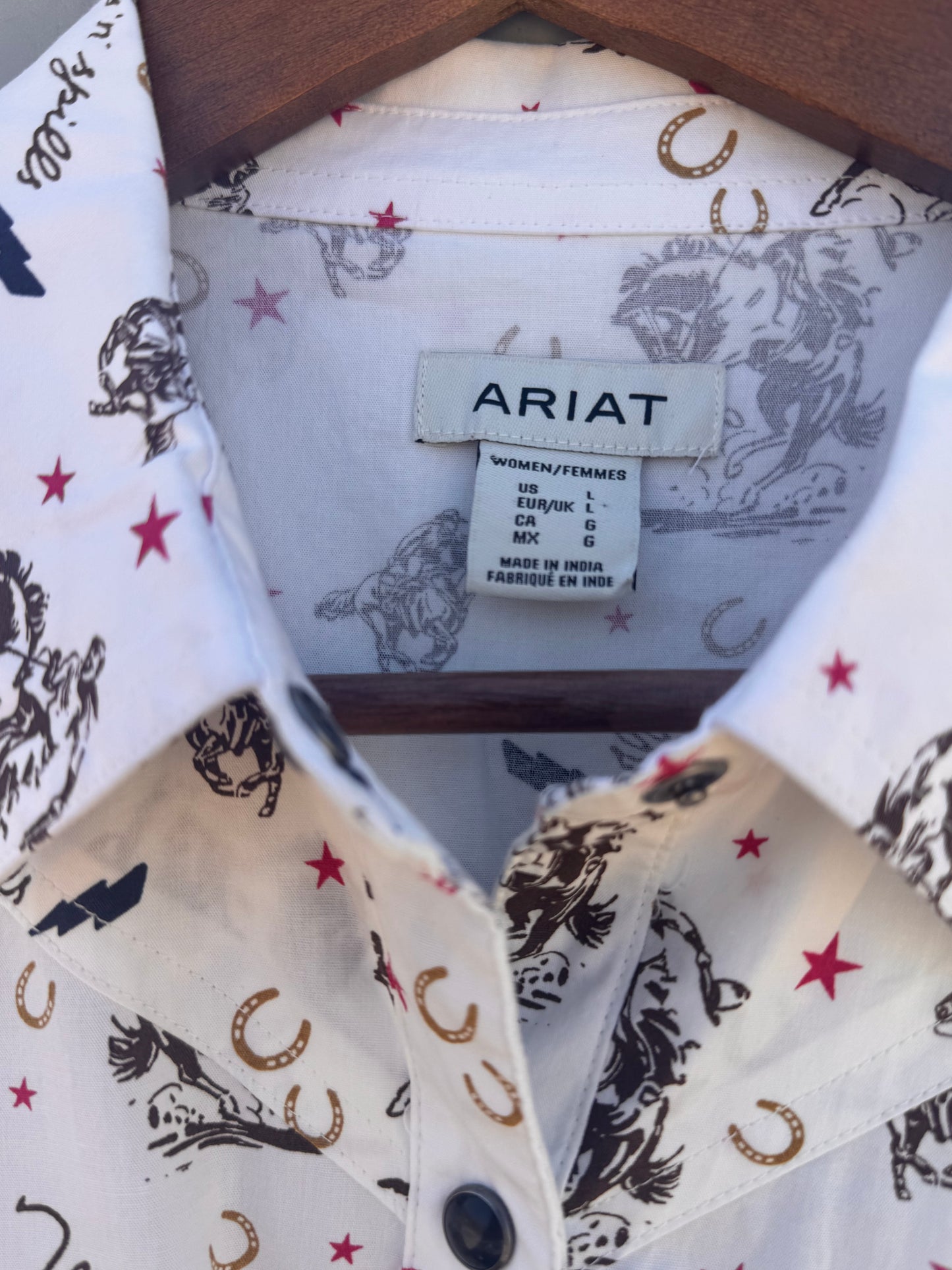 Ariat Thrills and Spills Button Up