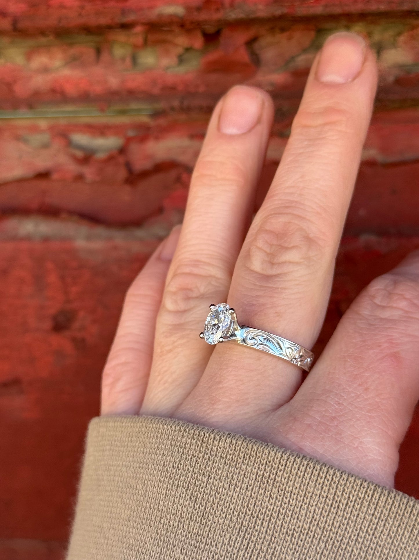 Custom Diamond Ring Final Payment