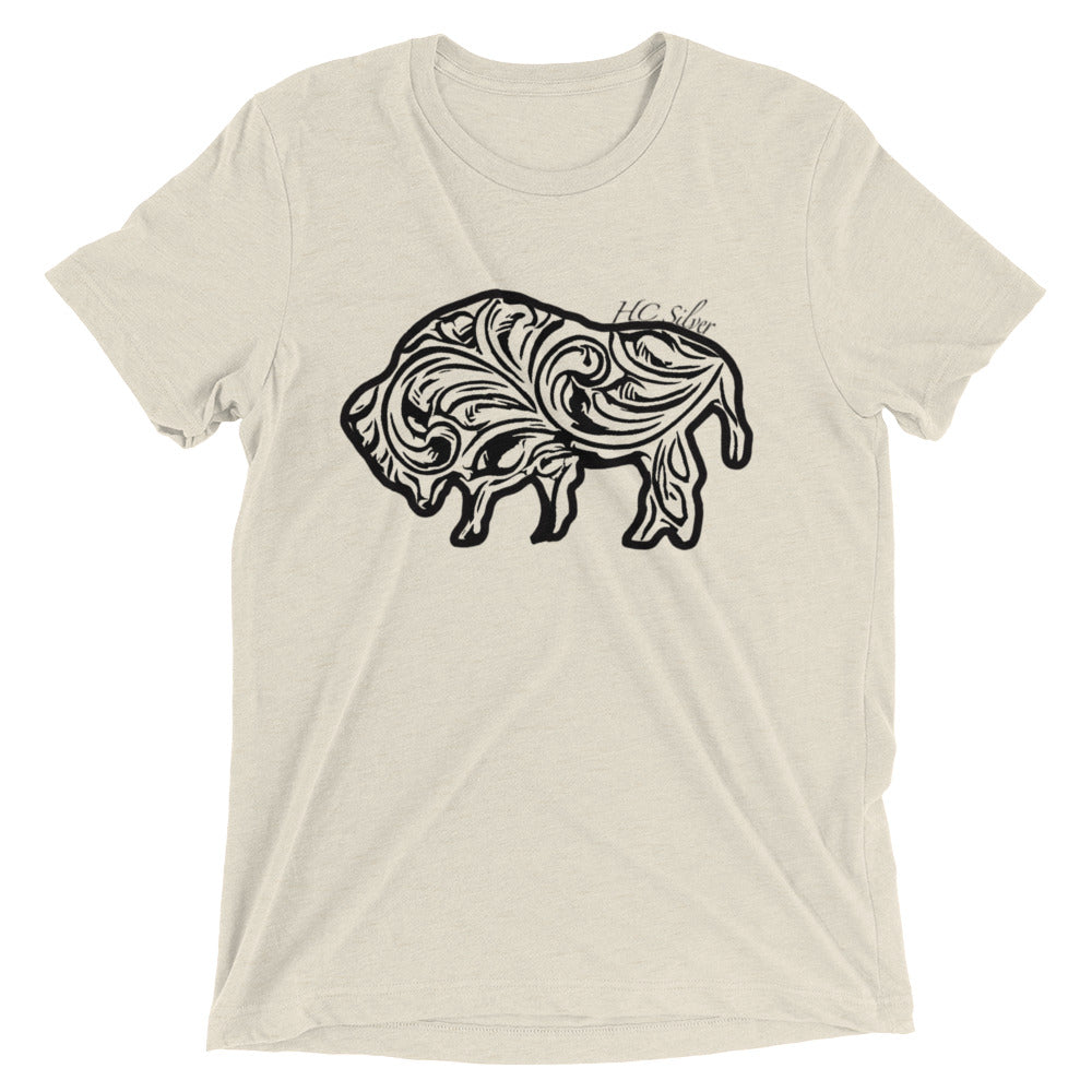 Bison Scroll Short Sleeve T-Shirt