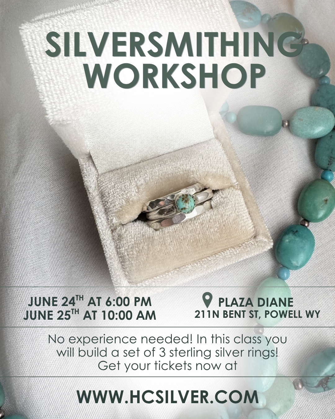 Plaza Diane Stacker Ring Class Thursday, June 25th
