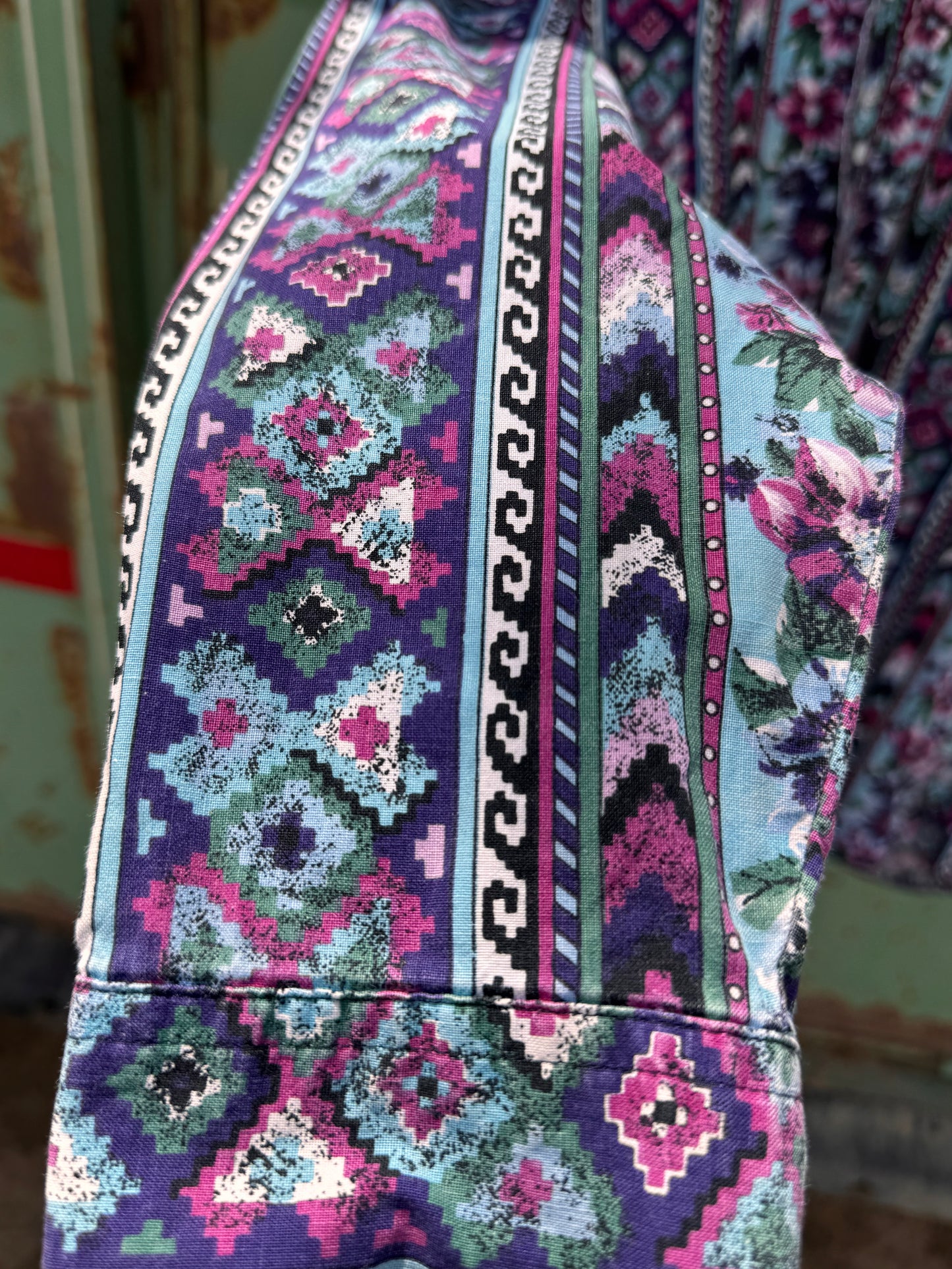 Vintage Wrangler Floral Button Up