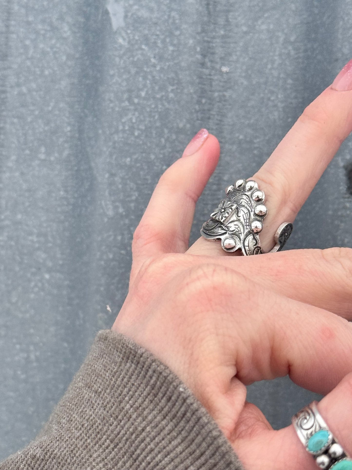 Bit Cheek Ring