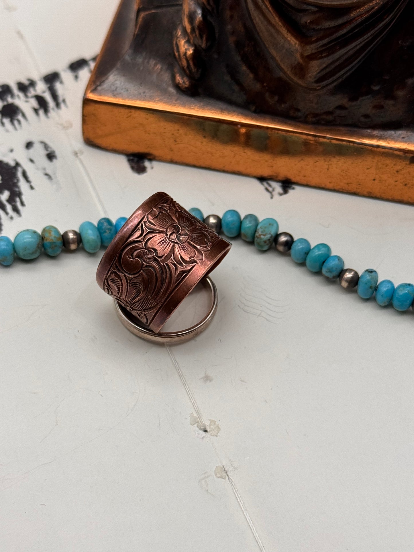 Copper Flower Band