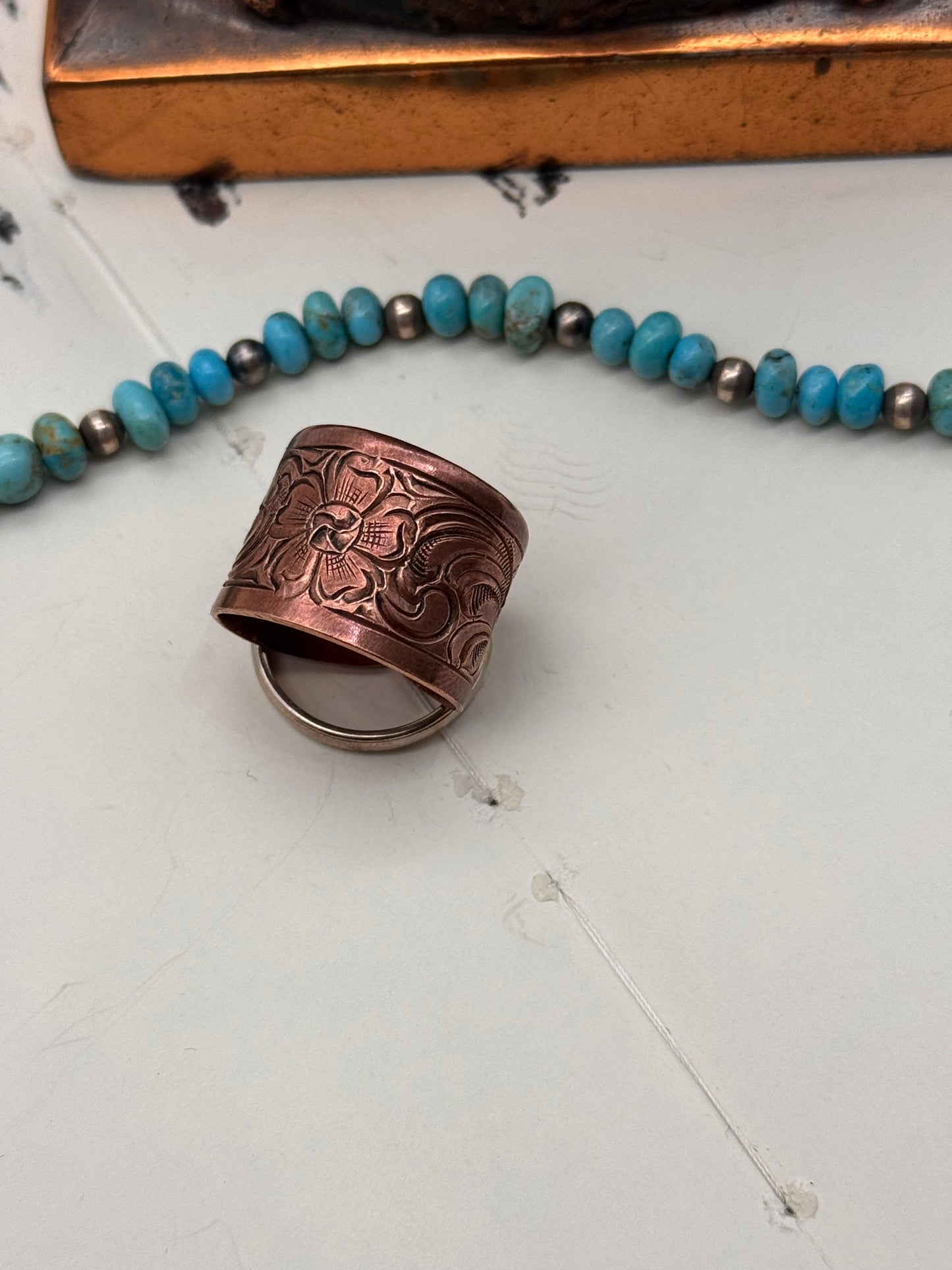 Copper Flower Band