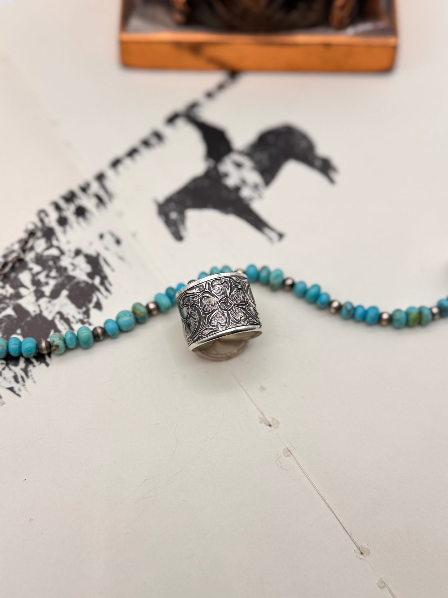 Sterling Flower Band