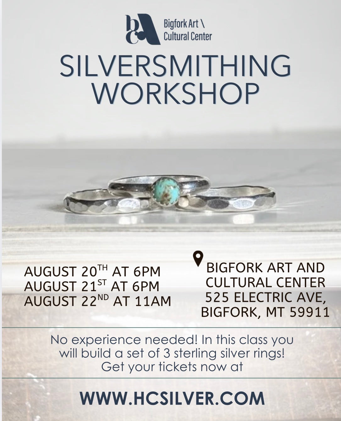 BIGFORK Stacker Ring Class Friday, August 21st