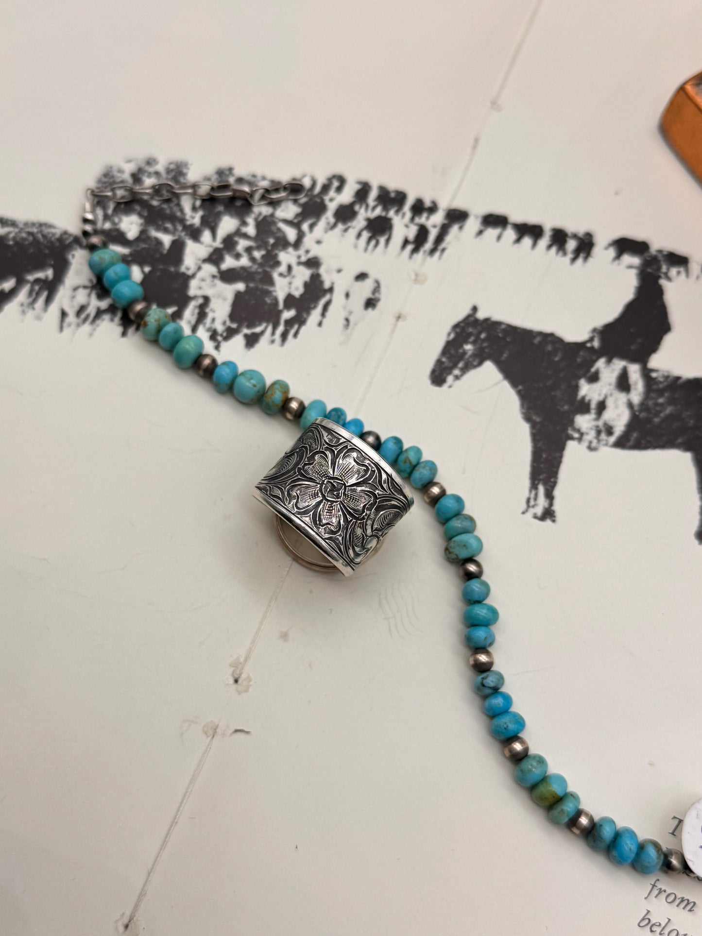 Sterling Flower Band