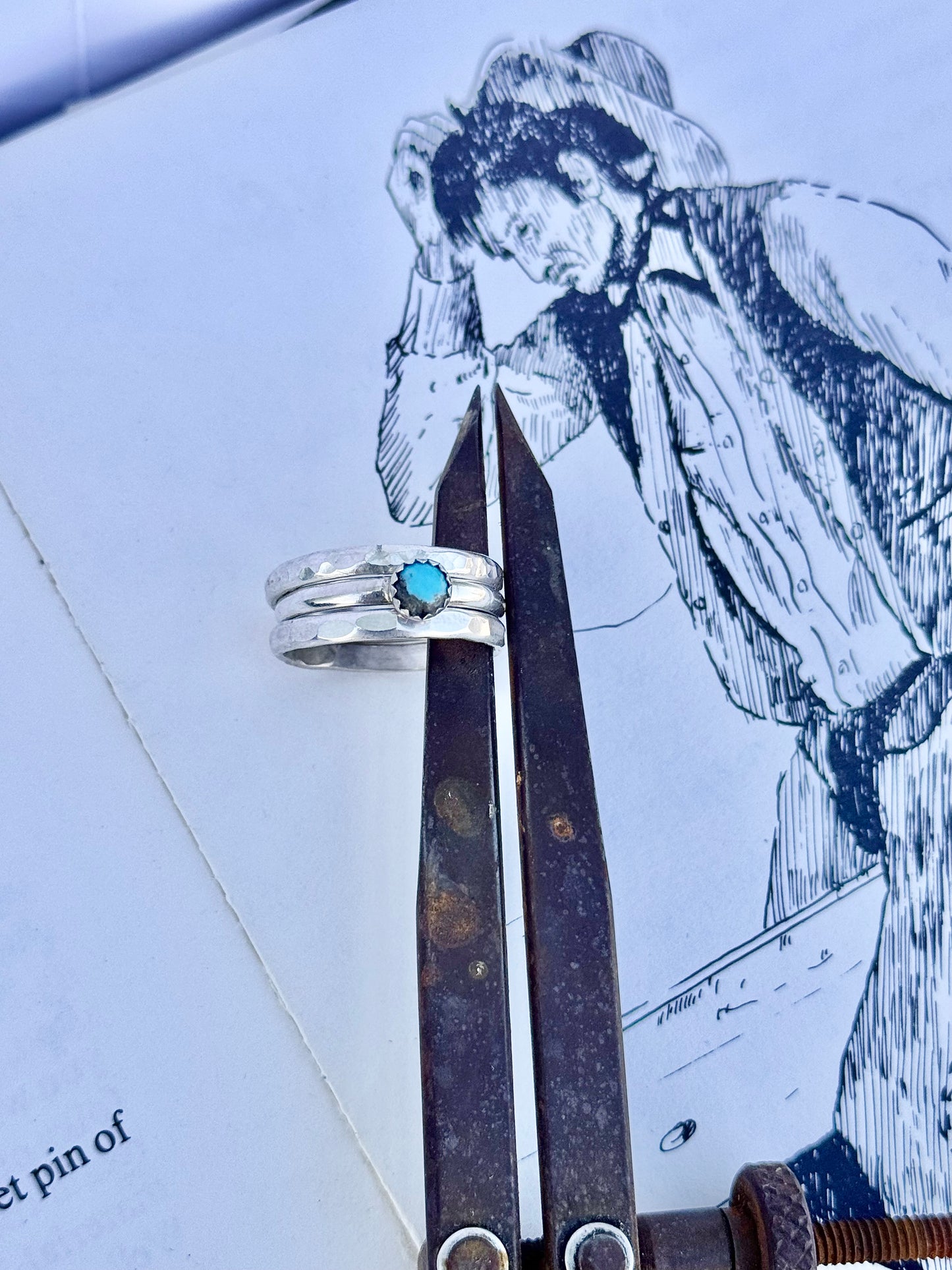 Turquoise Stacker Ring Class Private Class (August 29th hosted by Stormi Love)