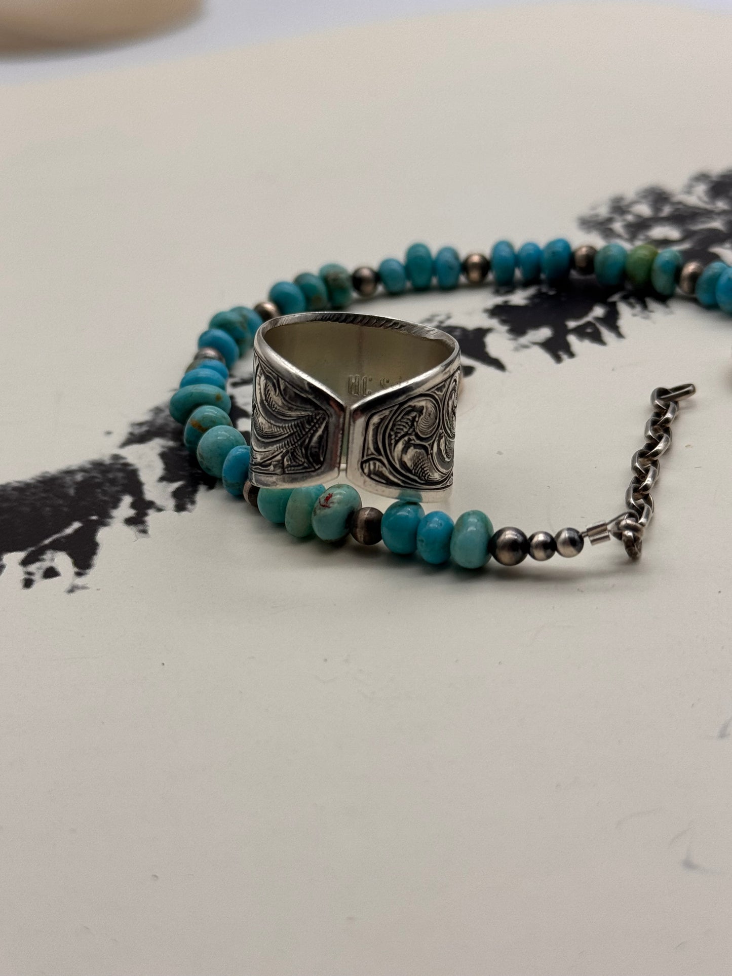 Sterling Flower Band