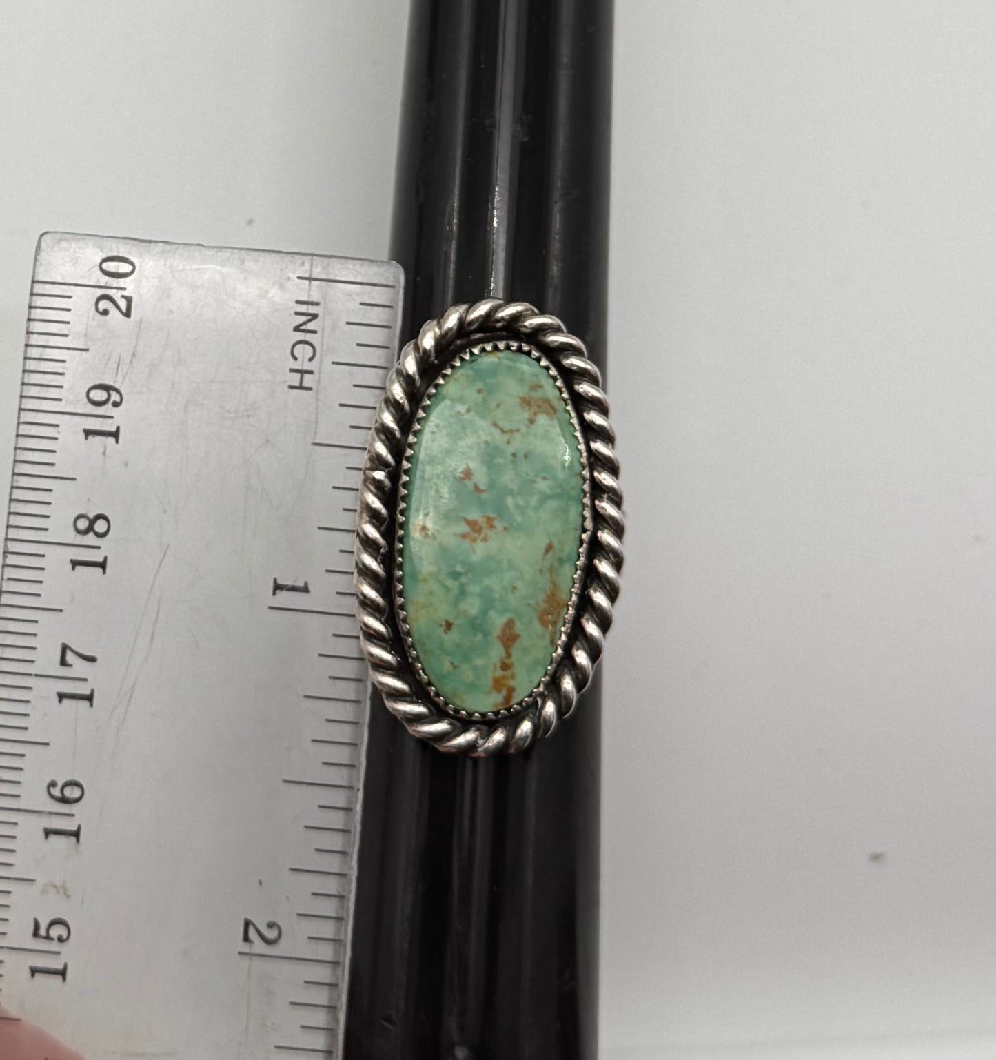 Large Oval Turquoise Ring