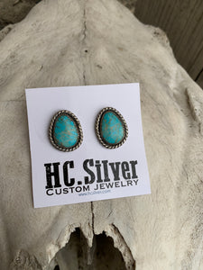 Turquoise Rope Studs