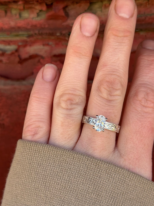 Custom Diamond Ring Final Payment