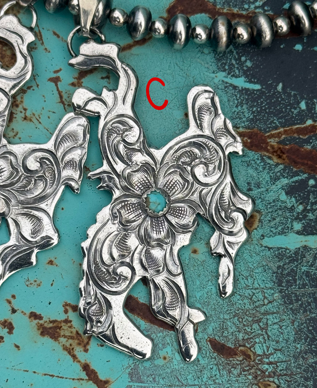 Bucking Horse Pendants