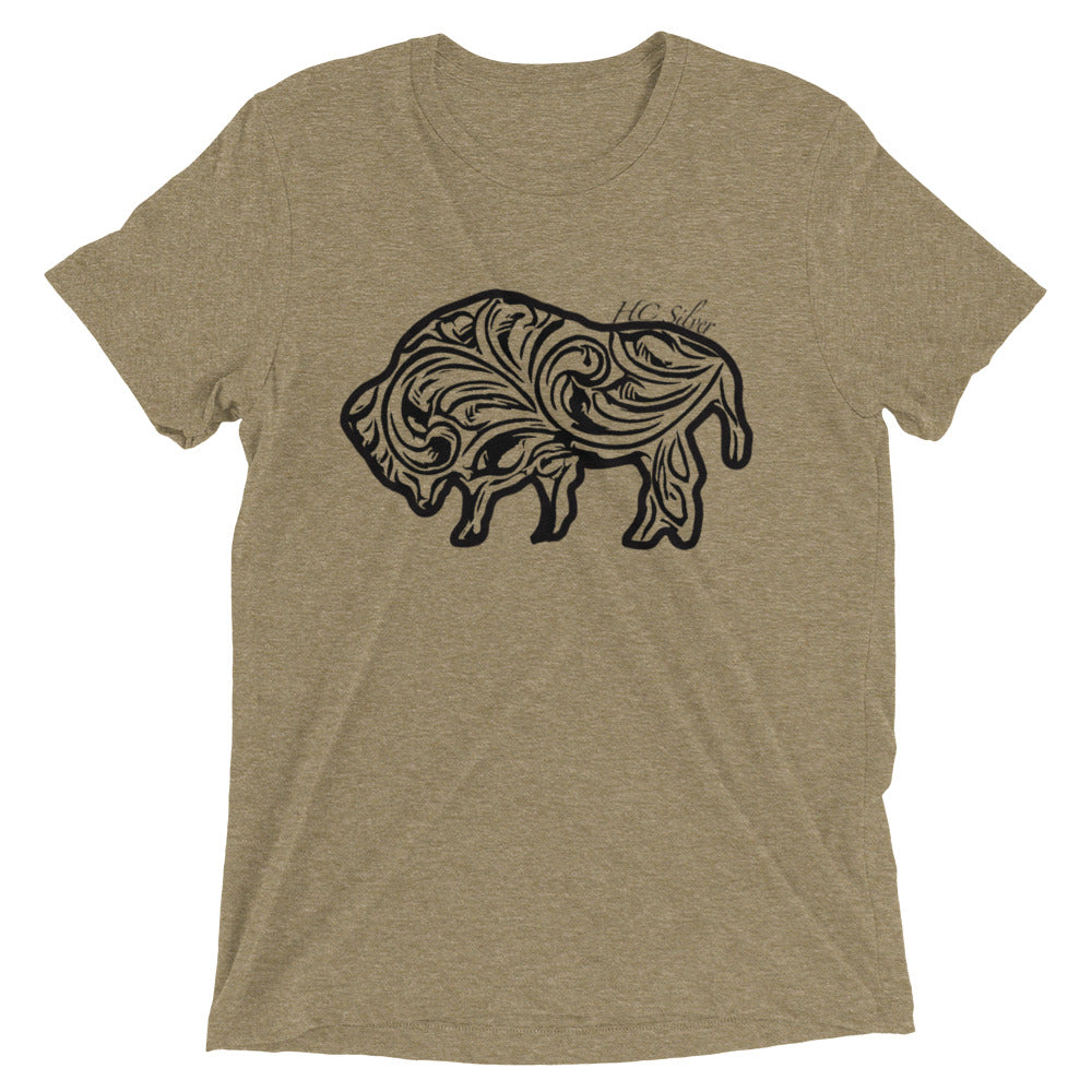 Bison Scroll Short Sleeve T-Shirt